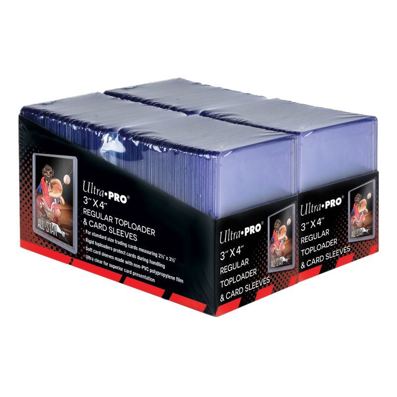 ultra-pro-toploader-regular-3-x4-card-sleeves-200-count-1 Ultra PRO Toploader Regular (3" x 4") & Card Sleeves (200 count)