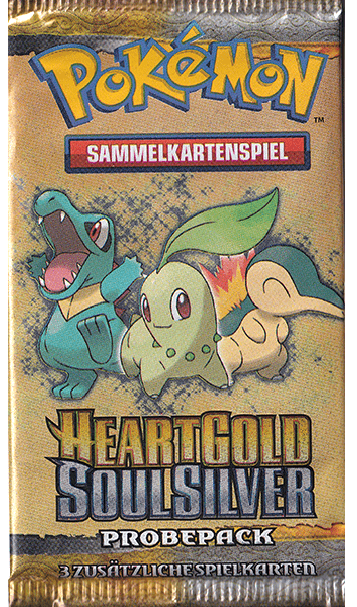 Pokémon HeartGold & SoulSilver Probepack - DE