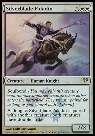 Silverblade Paladin - Buy-a-Box Foil Promo - MTG - Near Mint - EN