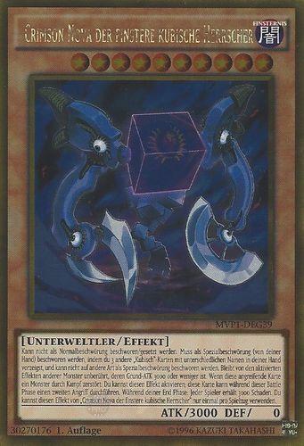 Crimson Nova der finstere kubische Herrscher - Yu-Gi-Oh!
