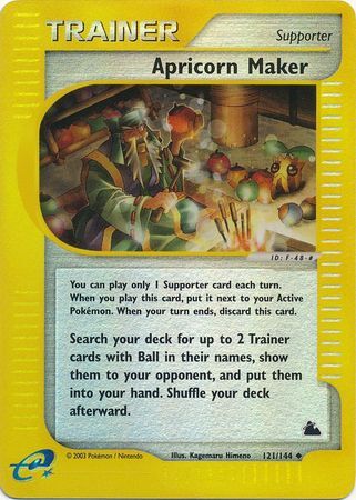 Apricorn Maker - 121/144 - Reverse Holo - EN
