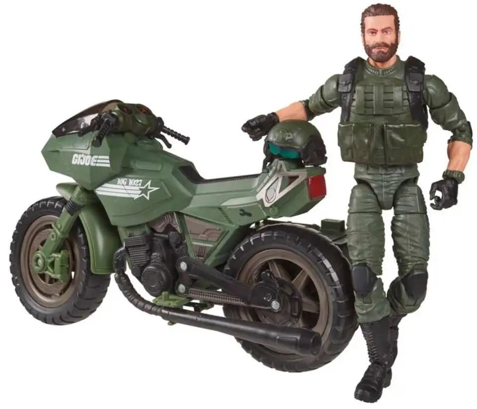 GI Joe Special Missions: Cobra Island Classified Series Alvin "Breaker" Kibbey with RAM Cycle Action Figure & Vehicle