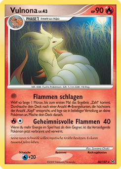 vulnona-36-127-pokemon-tcg-near-mint Vulnona - 36/127 - Pokemon TCG - Near Mint