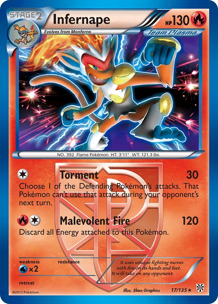 Infernape - 17/135 - EN