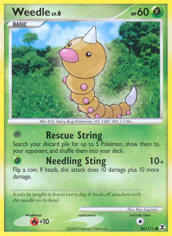 Weedle - 86/111 - EN Weedle - 86/111 - EN
