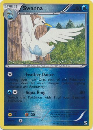 Swanna 037/114 - Pokémon TCG