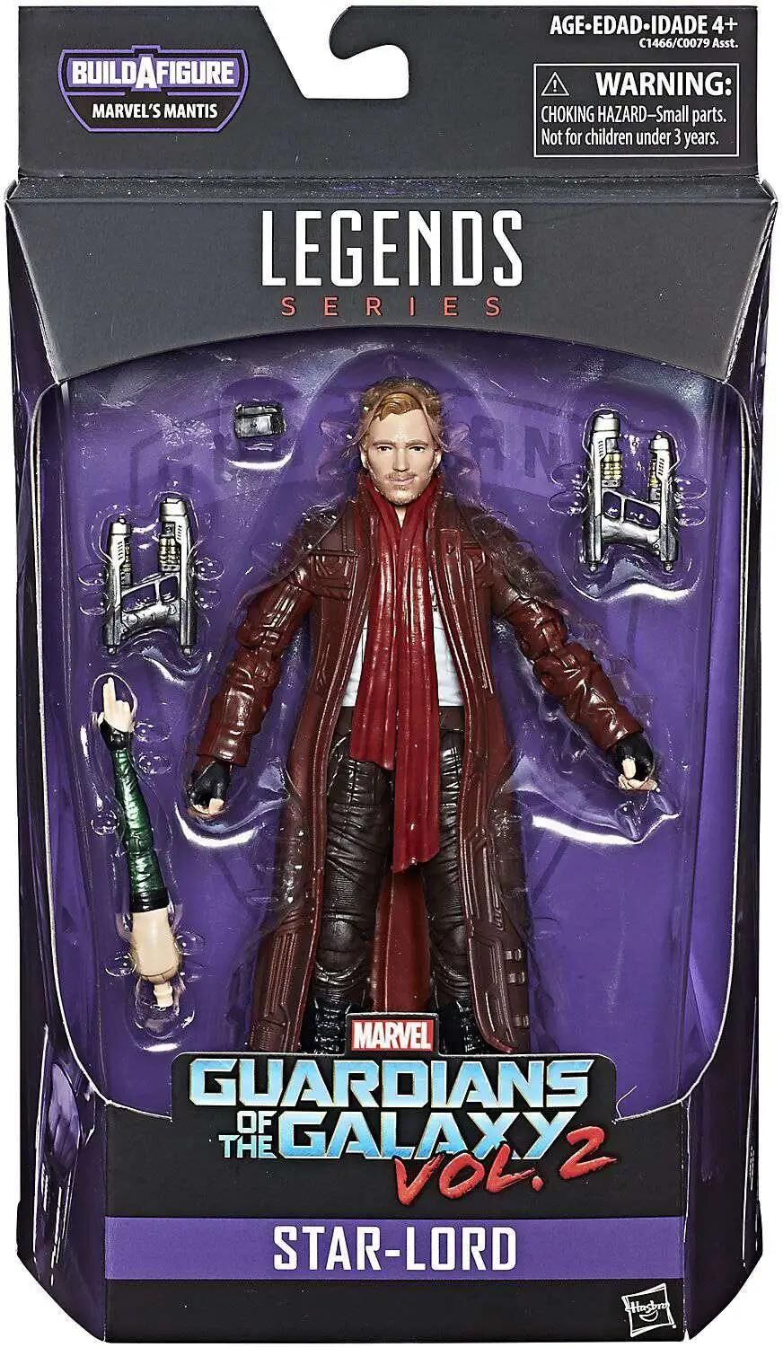 Guardians of the Galaxy Vol. 2 Marvel Legends Mantis Series Star Lord 2 Action Figure