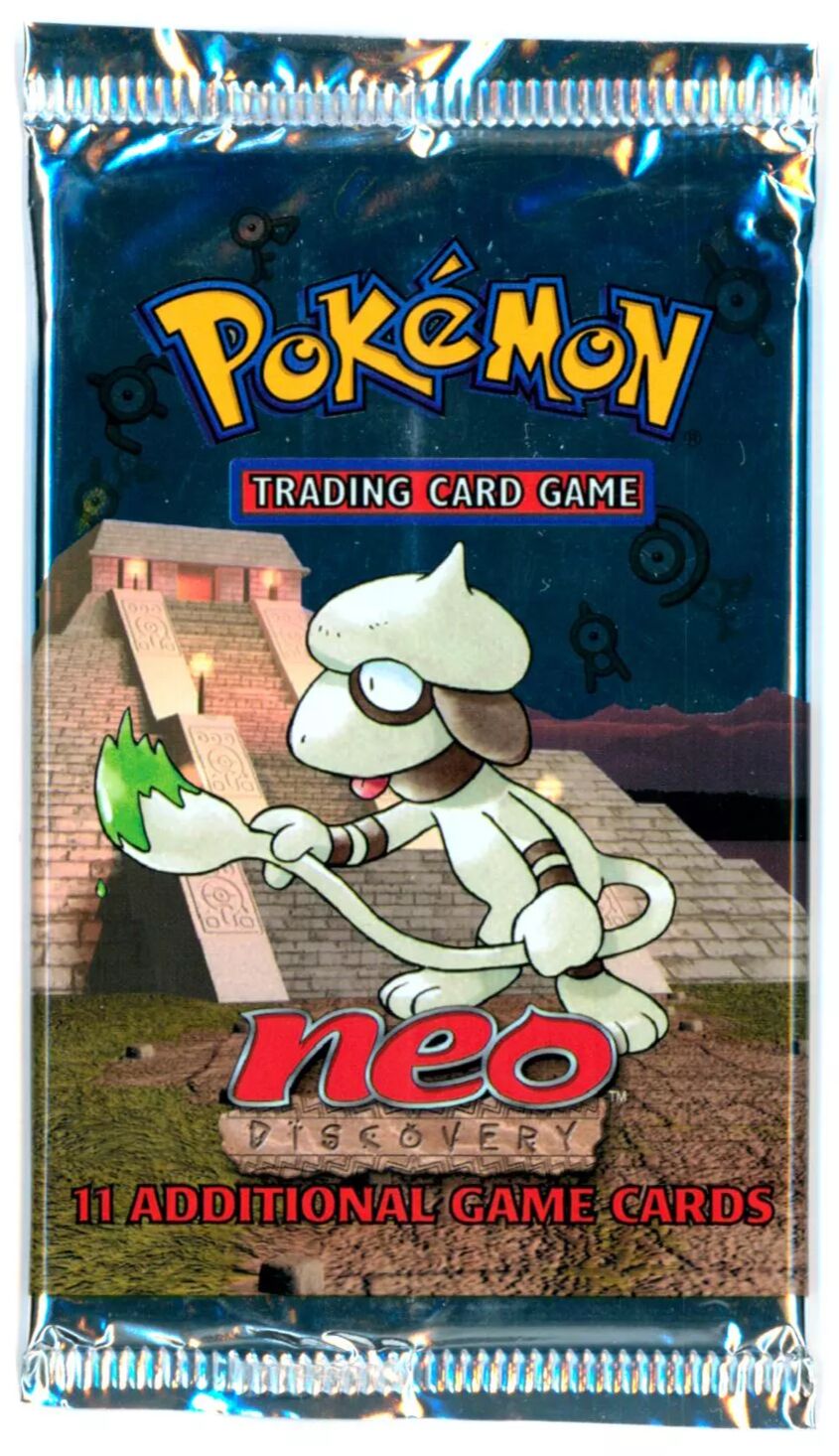 Pokémon Neo Discovery Booster Sealed (Smeargel Artwork) - EN Pokémon Neo Discovery Booster Sealed (Smeargel Artwork) - EN