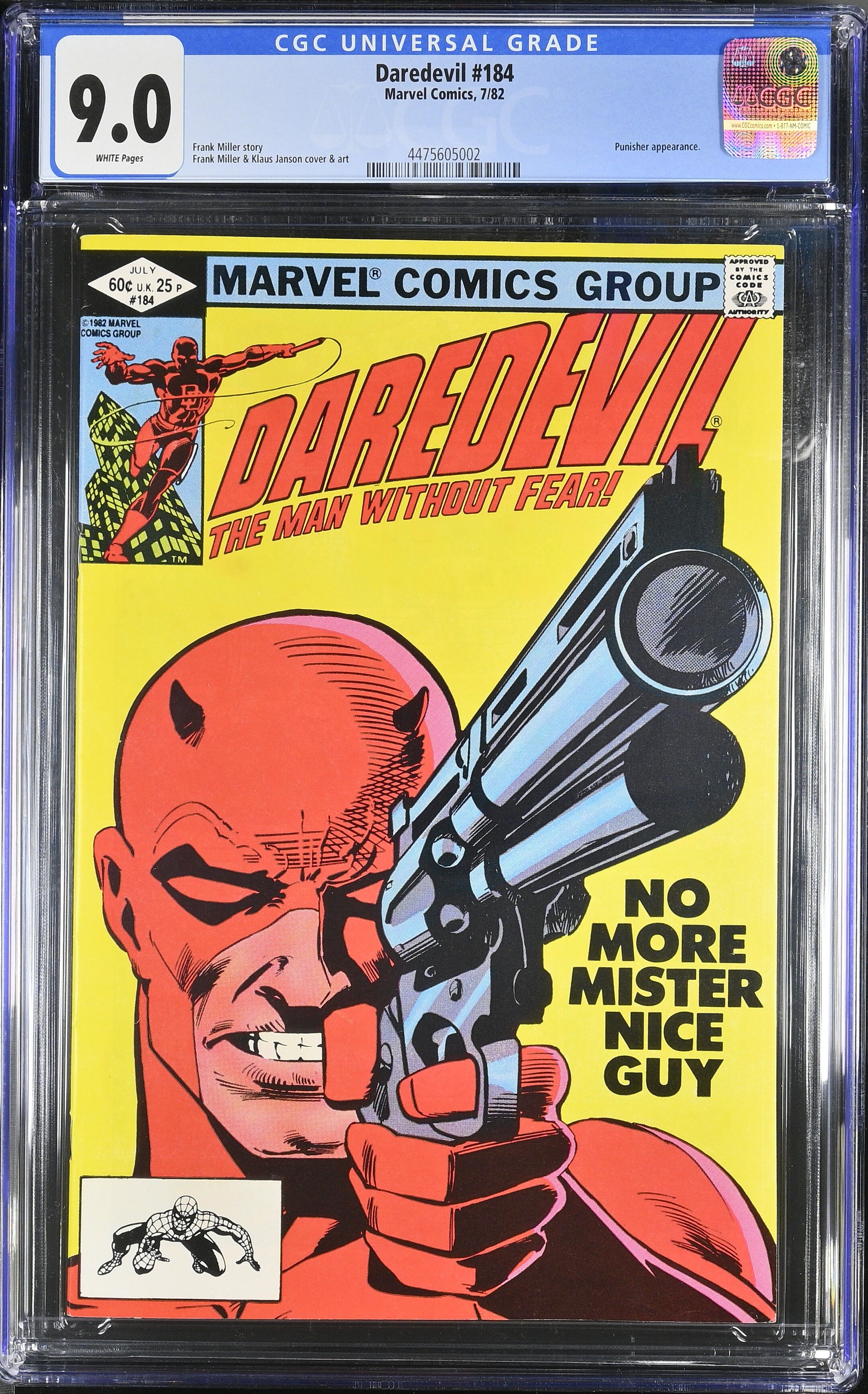 Daredevil #184 CGC 9.0 Daredevil #184 CGC 9.0