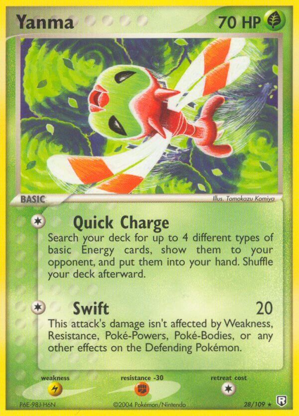 Yanma - 28/109 - Reverse Holo - EN