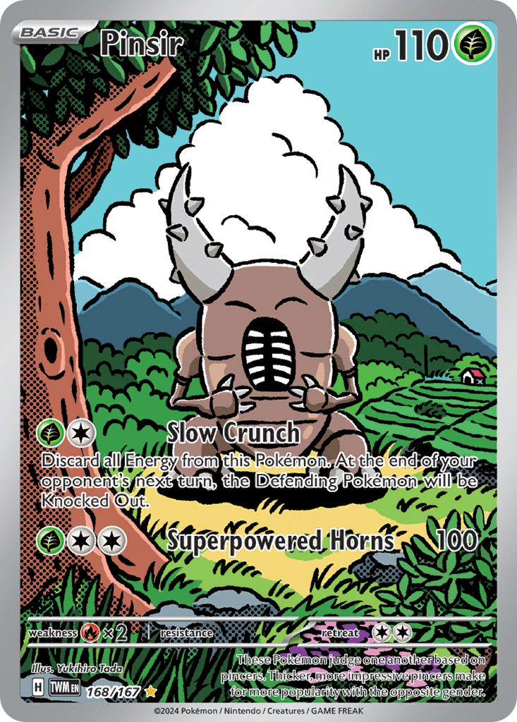Pinsir - 168/167 - EN Pinsir - 168/167 - EN