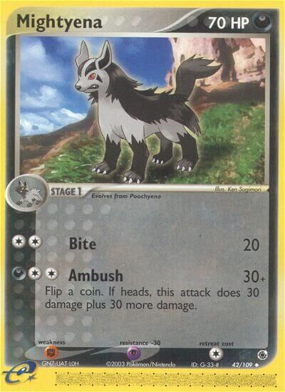 Mightyena - 42/109 - EN Mightyena - 42/109 - EN