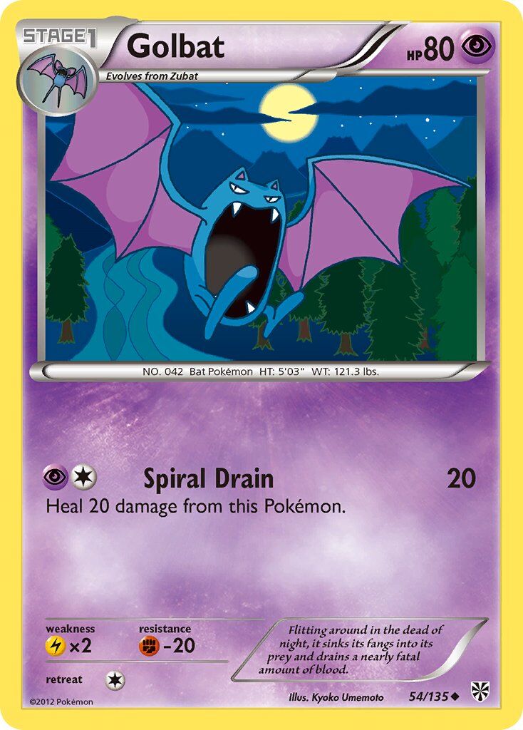 Golbat - 54/135 - EN Golbat - 54/135 - EN