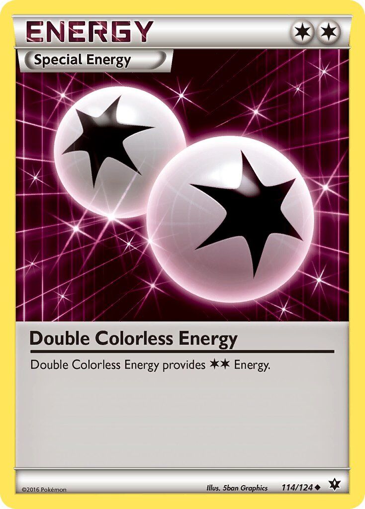Double Colorless Energy - 114/124 - EN