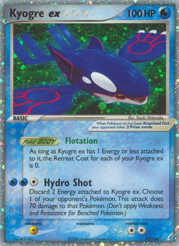 Kyogre ex - 95/100 - EN Kyogre ex - 95/100 - EN