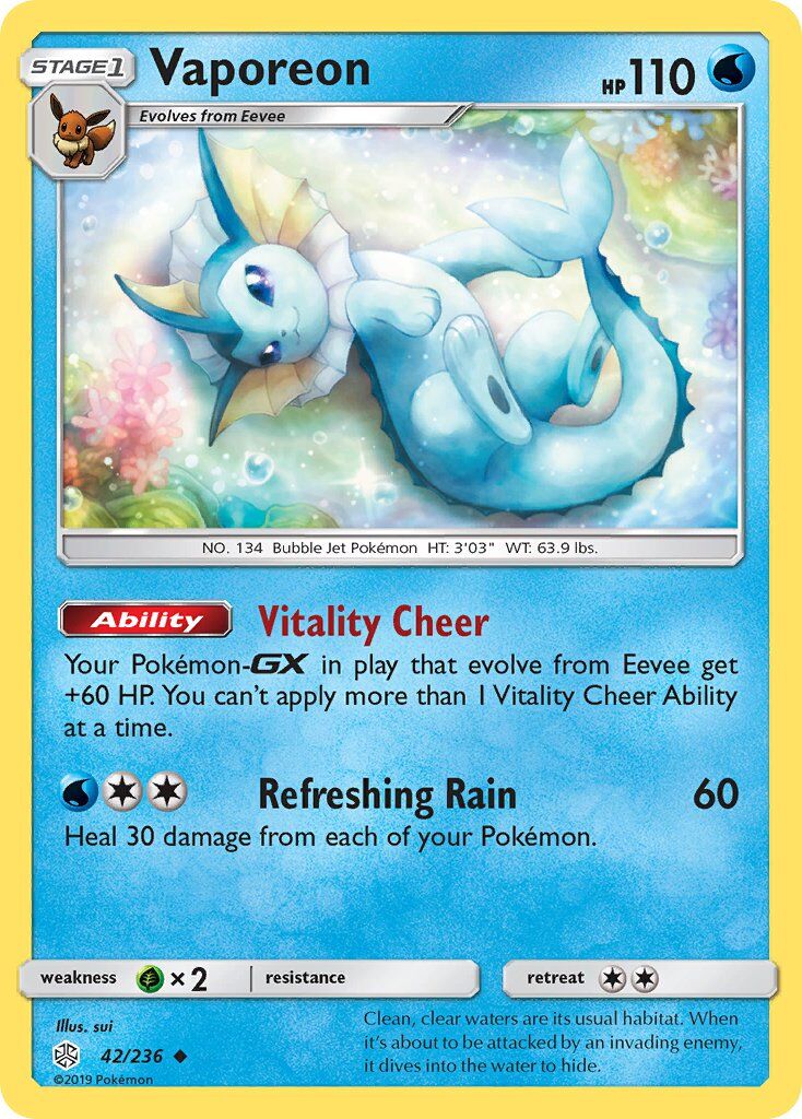 Vaporeon - 42/236 - EN