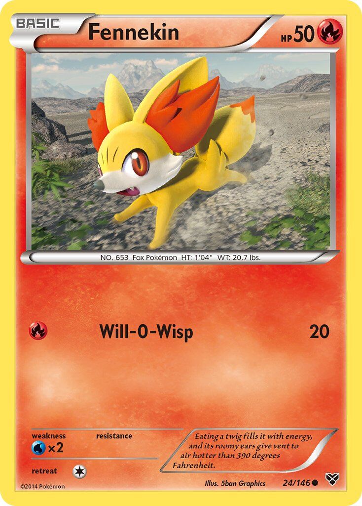 Fennekin - 24/146 - EN