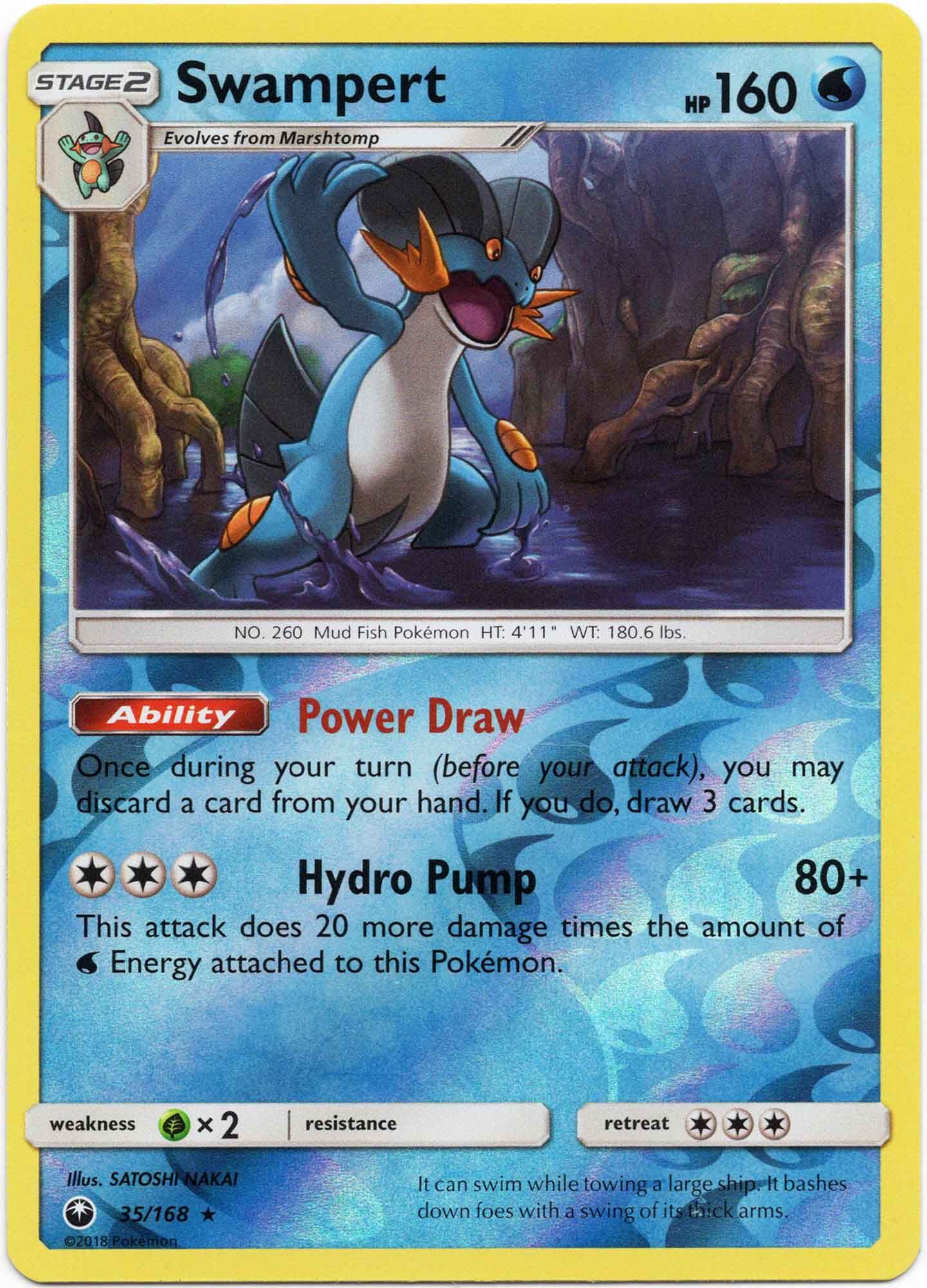 Swampert 35/168 - Pokémon TCG
