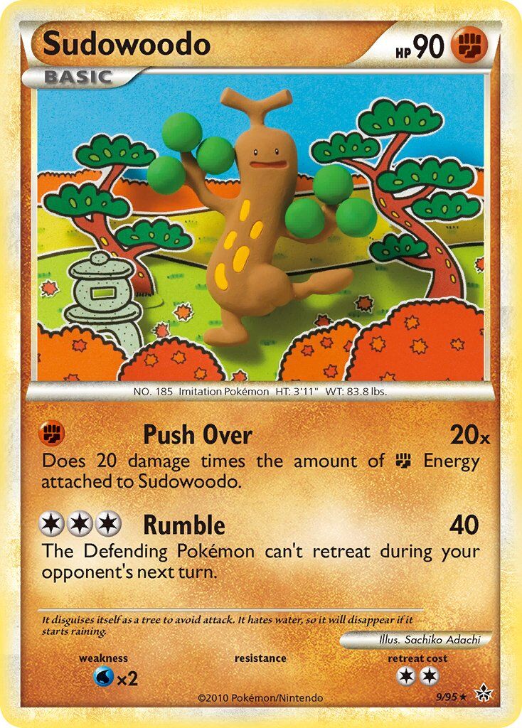 Sudowoodo - 9/95 - EN Sudowoodo - 9/95 - EN
