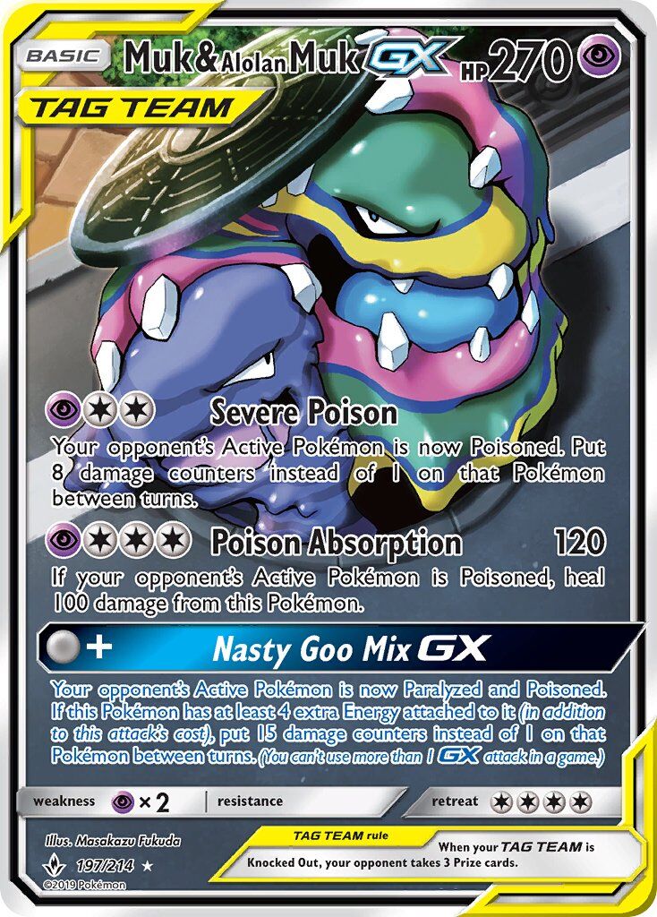 Muk & Alolan Muk-GX - 197/214 - EN