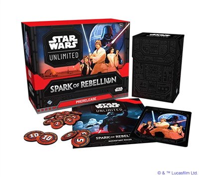 Star Wars: Unlimited - Spark of Rebellion - Prerelease Box - EN Star Wars: Unlimited - Spark of Rebellion - Prerelease Box - EN