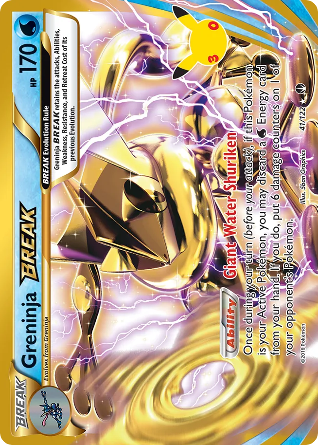 Greninja BREAK - 41/122 - EN Greninja BREAK - 41/122 - EN