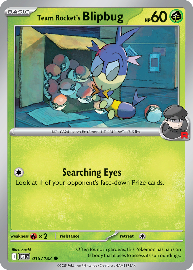 Team Rocket’s Blipbug - 015/182 - EN