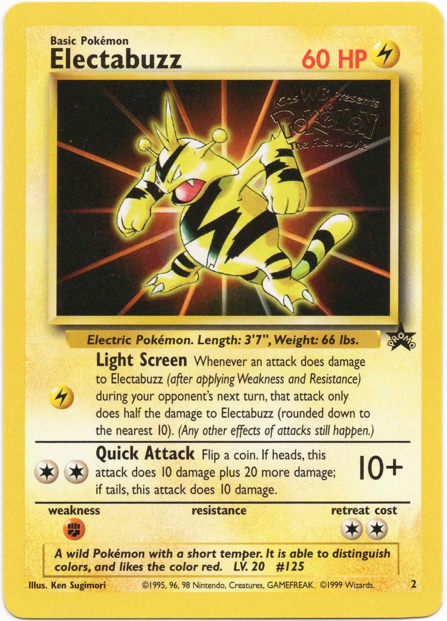 electabuzz-black-star-promo-2-pokemon-tcg Electabuzz Black Star Promo 2 - Pokémon TCG