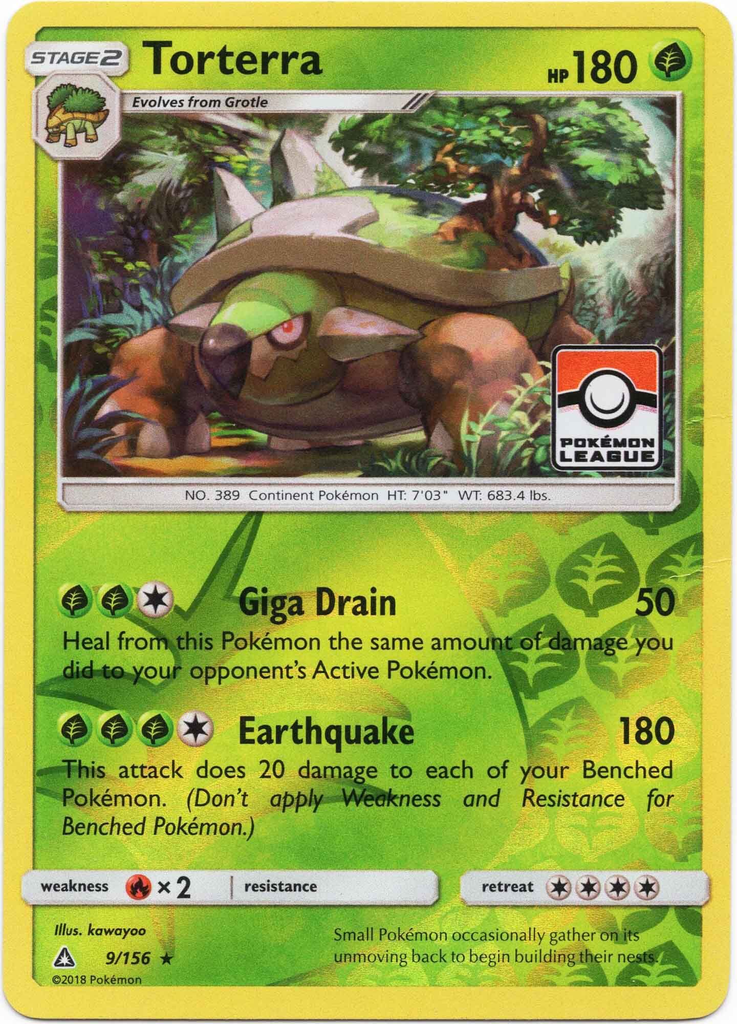 torterra-9-156-pokemon-tcg Torterra 9/156 - Pokémon TCG