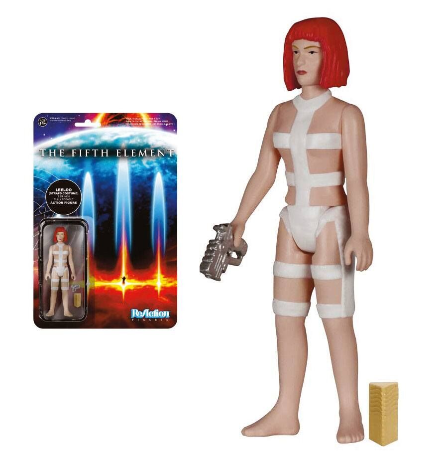 Das Fünfte Element ReAction Actionfigur Leeloo Straps Costume 10 cm