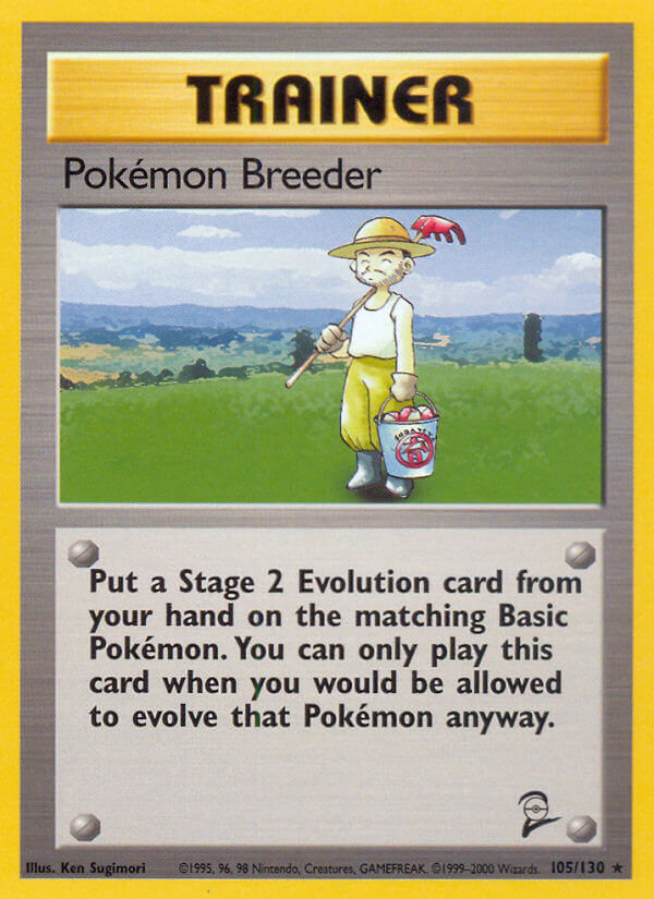 Pokémon Breeder - 105/130 - EN