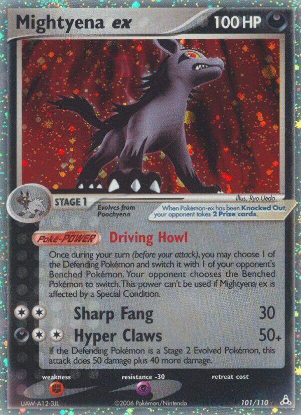 Mightyena ex - 101/110 - EN