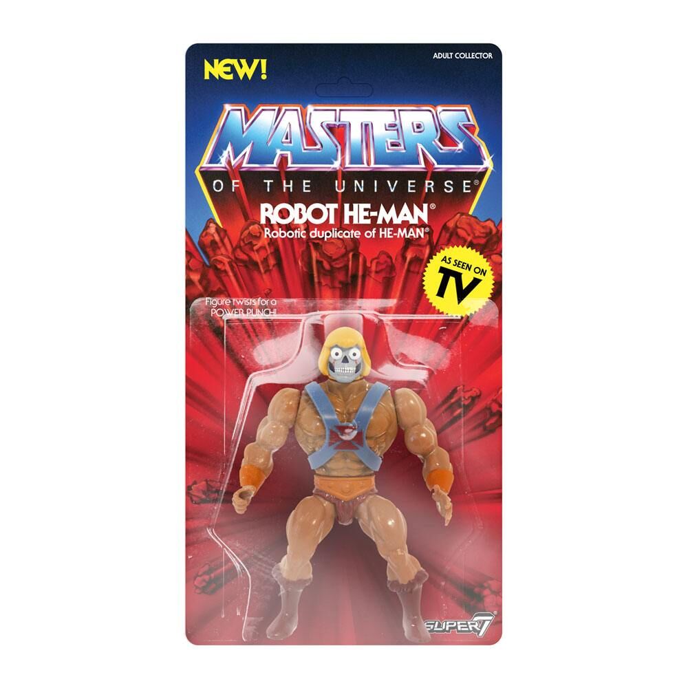 Masters of the Universe Vintage Collection Actionfigur Wave 2 Robot He-Man 14 cm