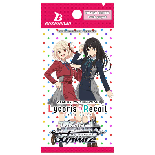 Lycoris Recoil Booster Pack - Weiss Schwarz TCG - EN