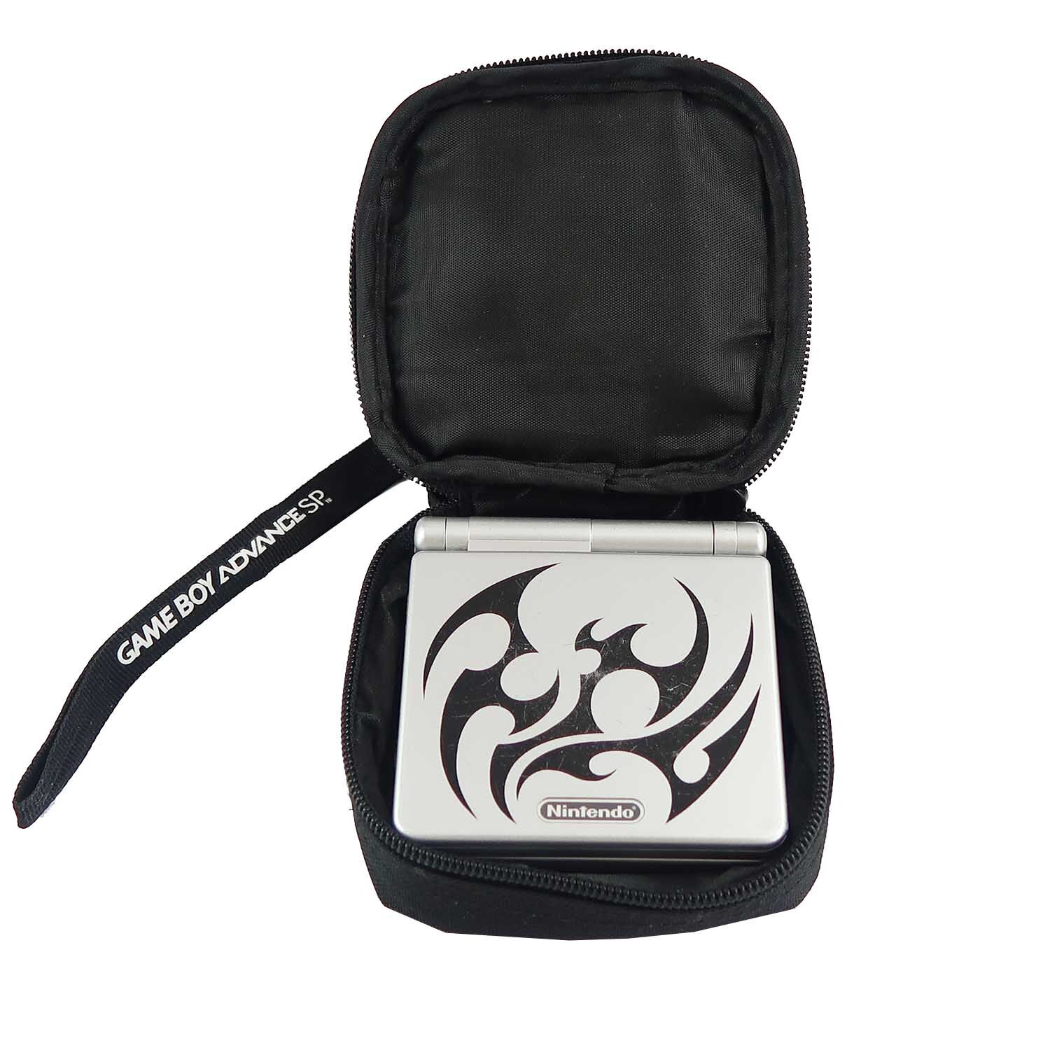 Game Boy Advance SP Tribal mit Etui