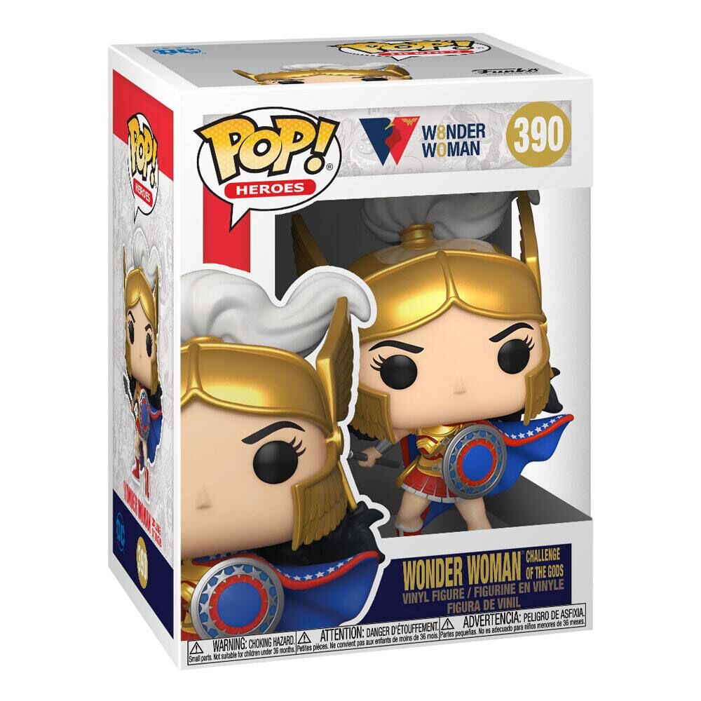 DC Comics POP! Heroes Vinyl Figur WW 80th - WW 9 cm