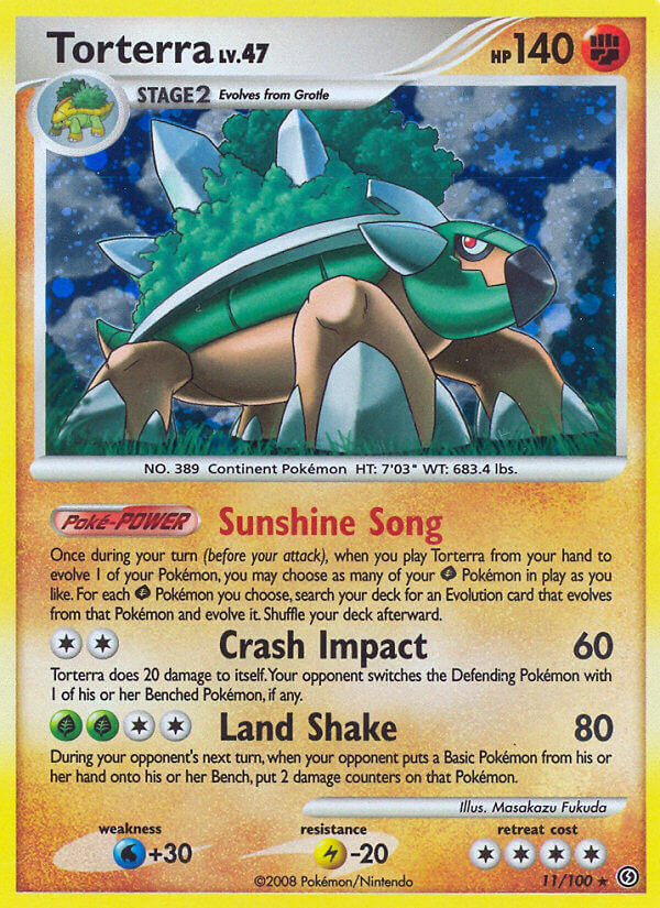 Torterra - 11/100 - EN Torterra - 11/100 - EN