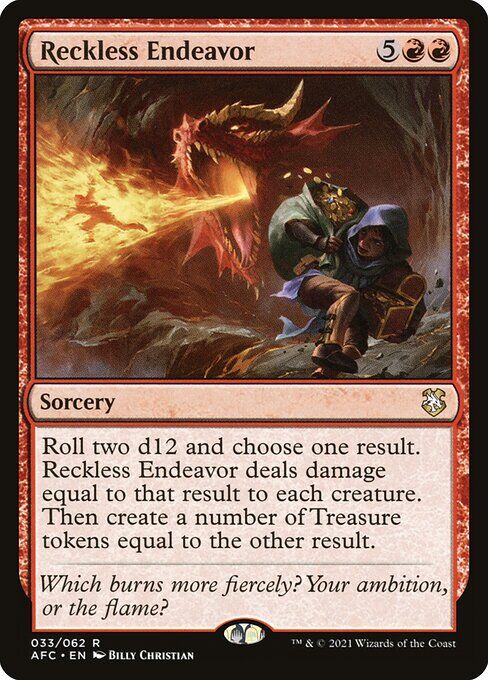 Reckless Endeavor - AFC 33 Reckless Endeavor - AFC 33