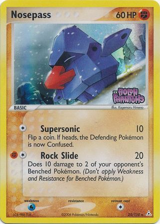 Nosepass - 25/110 - Reverse Holo - EN