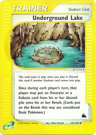 Underground Lake - 141/144 - Reverse Holo - EN
