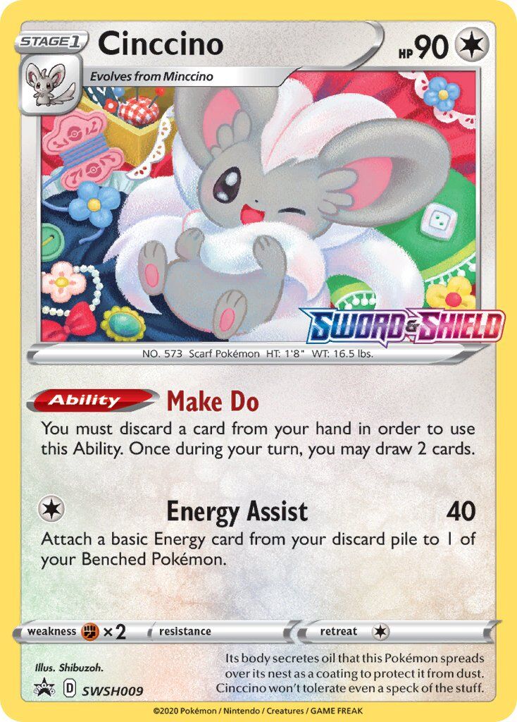 Cinccino - SWSH009/306 - EN Cinccino - SWSH009/306 - EN