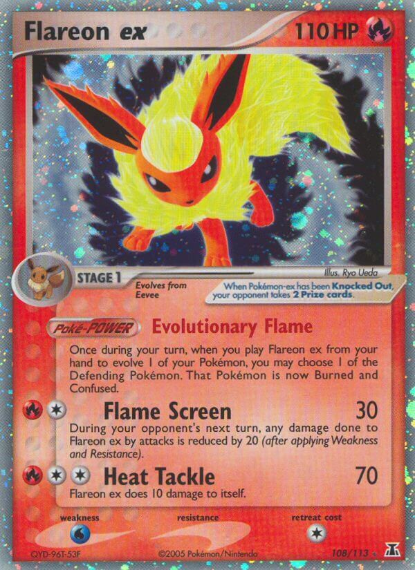 Flareon ex - 108/113 - EN Flareon ex - 108/113 - EN