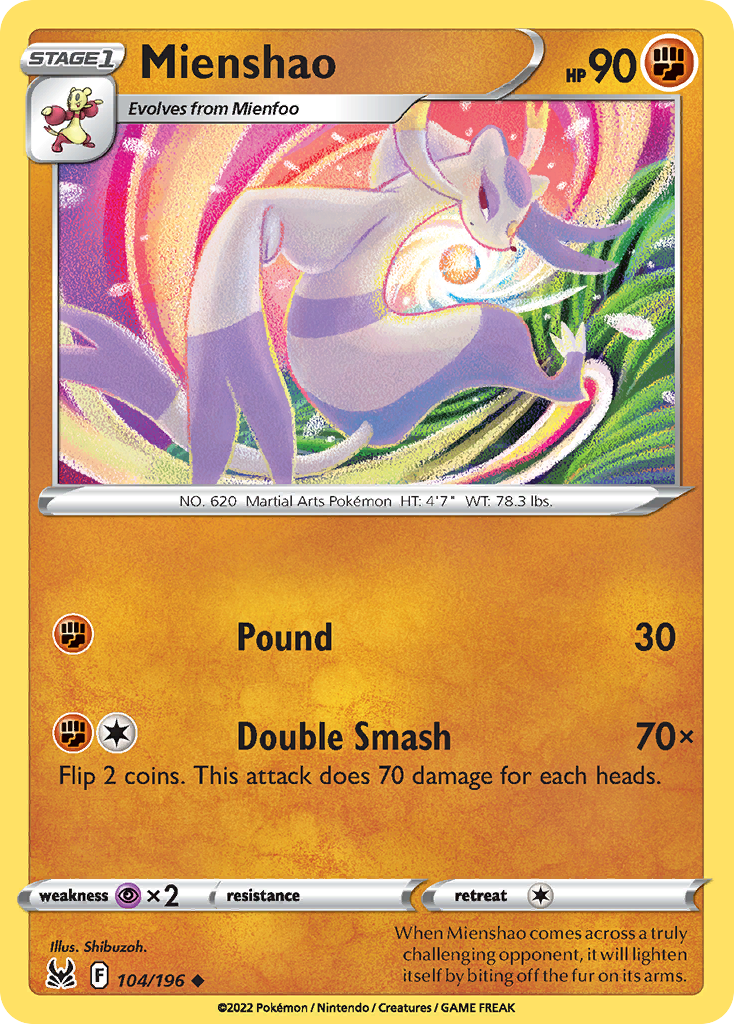 Mienshao - 104/217 - EN Mienshao - 104/217 - EN