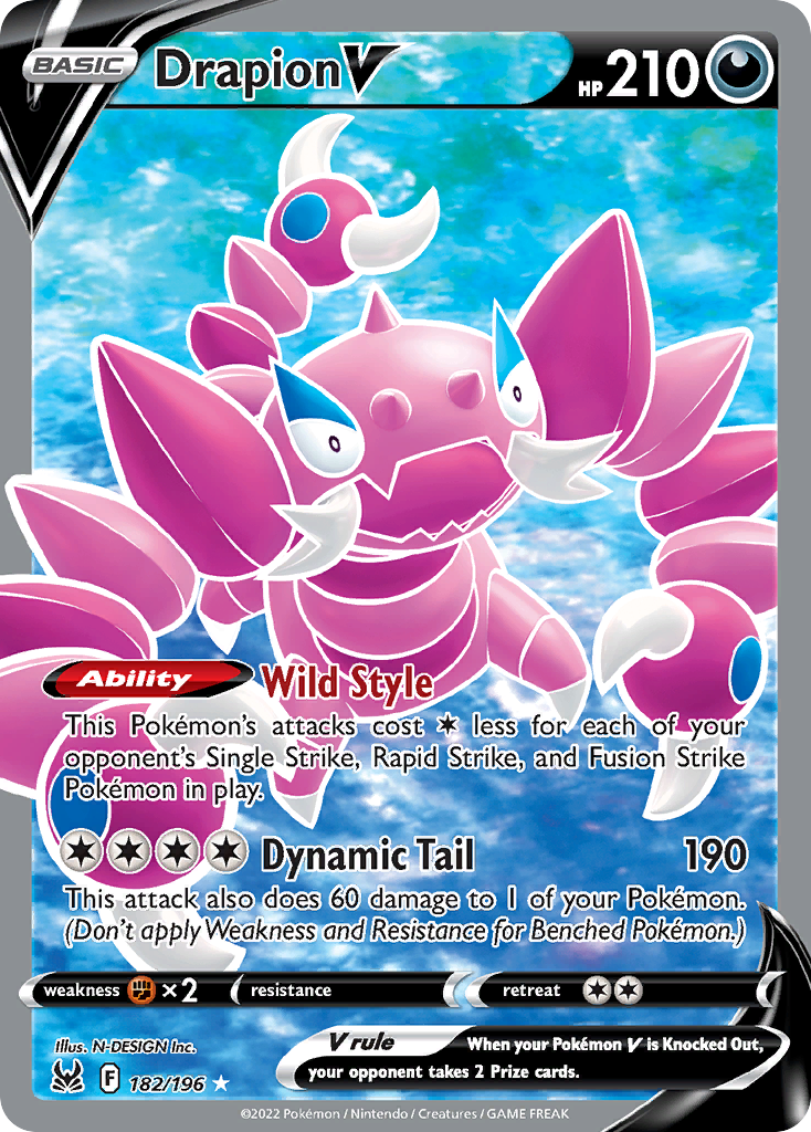 Drapion V - 182/217 - EN
