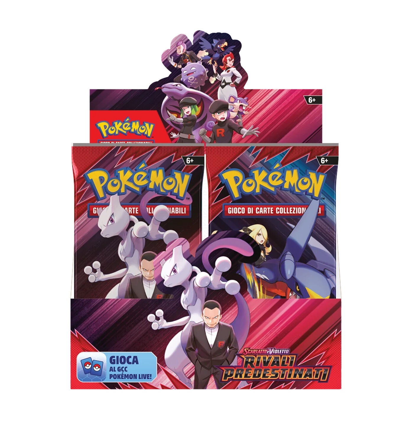 Pokémon TCG: Scarlet & Violet SV10 - Rivali Predestinati Booster Display Box (36) - IT