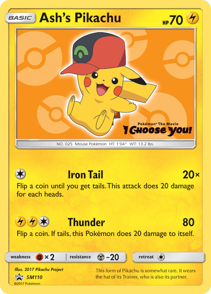 Ash’s Pikachu - SM110/SM110 - EN