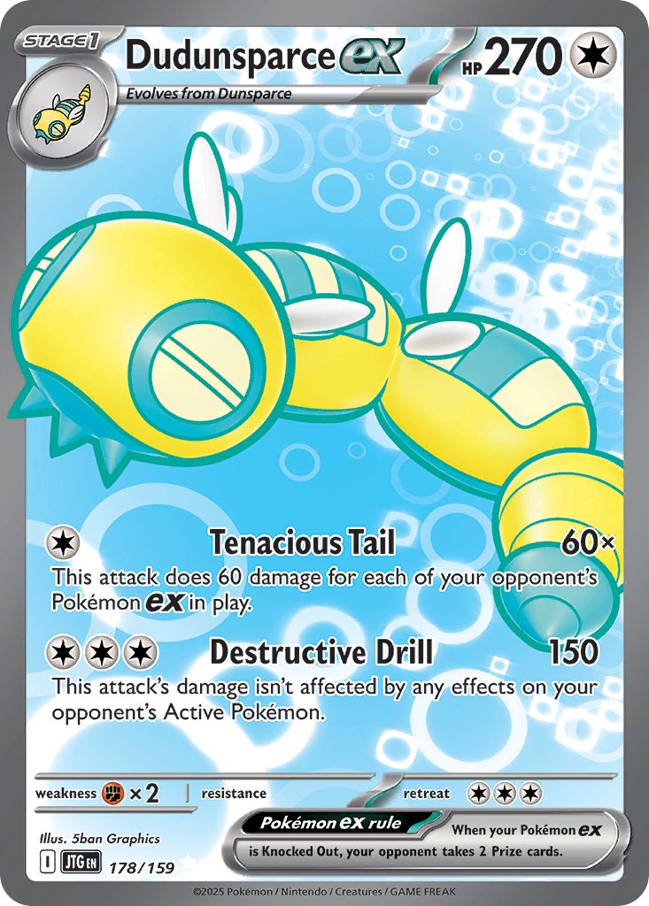 Dudunsparce ex - 178/159 - EN Dudunsparce ex - 178/159 - EN