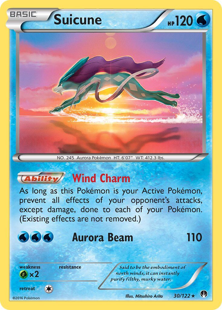 Suicune - 30/122 - EN