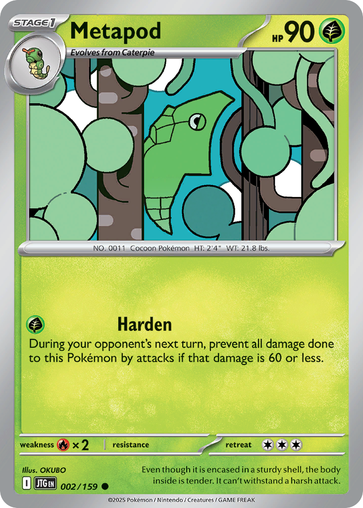 Metapod - 002/159 - EN Metapod - 002/159 - EN