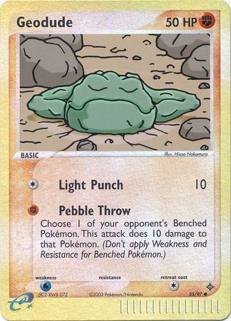 Geodude - 55/97 - Reverse Holo - EN
